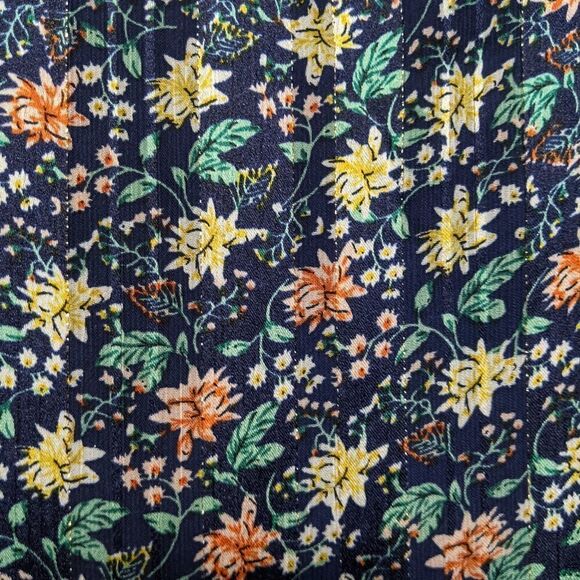 NWT CODE x MODE Floral Prairie Drop Waist Modest Maxi Dress L - Picture 5 of 11